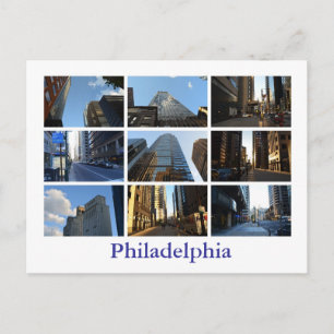 Utsikter över Philadelphia Vykort
