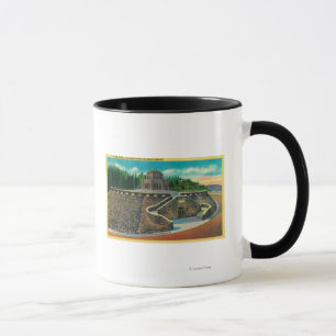 Utsikthus på Columbia River, Oregon Mugg