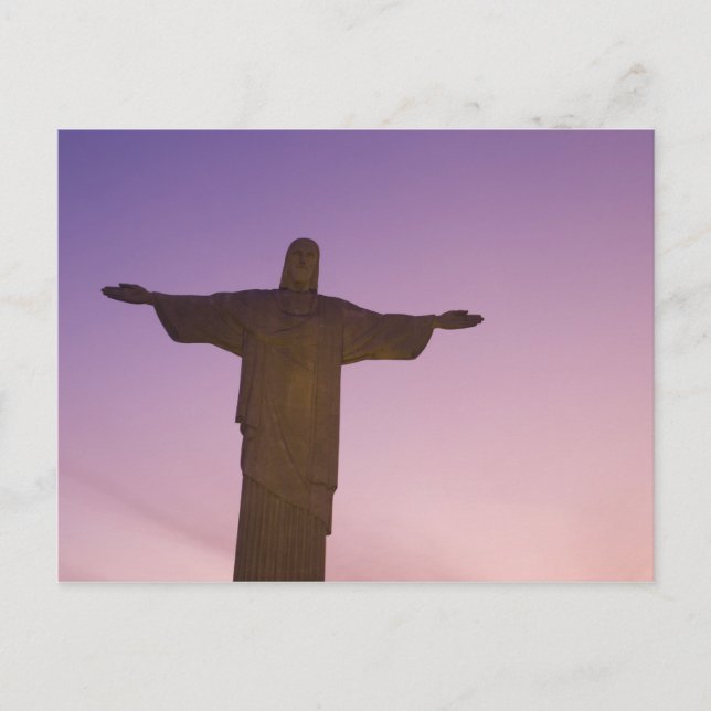 Utsiktspunkt, Kristusstaty vid Corcovado, 704 Vykort (Framsida)