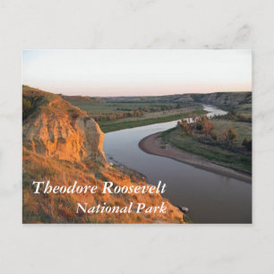 Utsiktspunkt, Theodore Roosevelt National Park Vykort