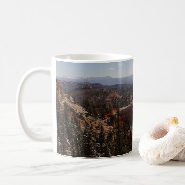 Utsiktspunkten Farview vid Bryce Canyon National P Kaffemugg (Med munk)
