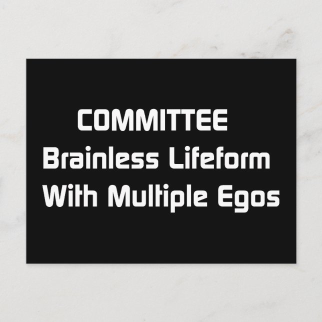 Utskottet Humor Vykort (Framsida)