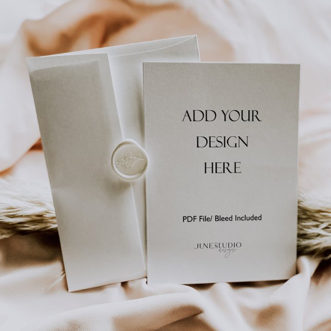 Utskrift av 5 x 7-tums inbjudningskort (5x7 inches card printing, wedding invitation card print, 5x7" card, custom print, zazzle card print)