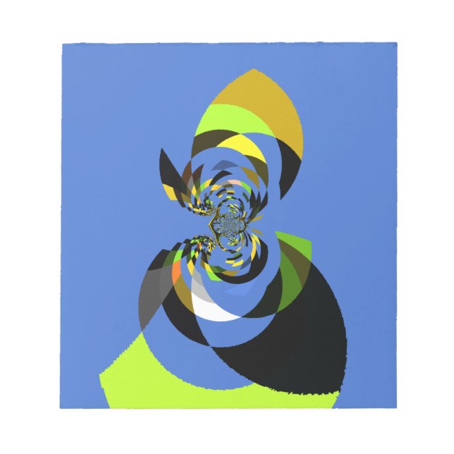 Utskrift av afrikansk vektordesign anteckningsblock (Framsida)