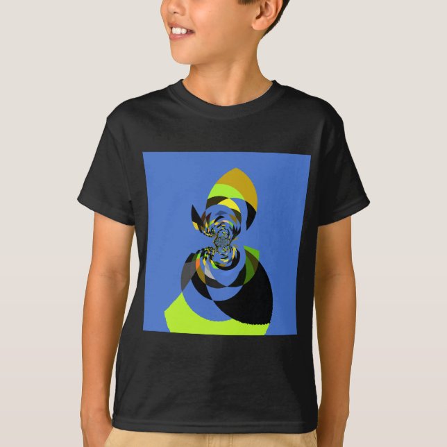 Utskrift av afrikansk vektordesign tröja (Framsida)