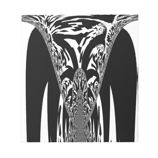 Utskrift av afrikanska Abstrakter Anteckningsblock (Framsida)