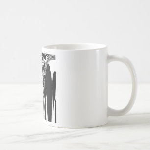 Utskrift av afrikanska Abstrakter Kaffemugg