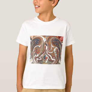Utskrift av afrikanska Abstrakter Tee Shirt