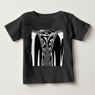 Utskrift av afrikanska Abstrakter Tee Shirt