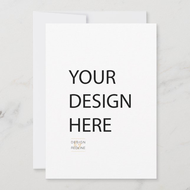 Utskrift av anpassningsbar för inbjudan fem gånger (Framsida)