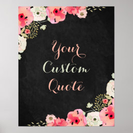 Utskrift av Anpassningsbar för personlig offert Poster