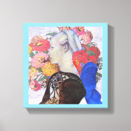 Utskrift av arbetsyta för automatisk radbyte canvastryck