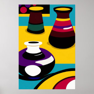 Utskrift av arbetsytekonst poster