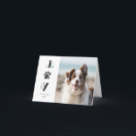 Utskrift av botaniskt joy Paw | Pet-foto, mappat Helgkort<br><div class="desc">Sprid munkavle med den här snyggten med det matade helgdag med ett matat fotokort med en perfekt med mattema för hund eller kattälskare! Med vårt handmålade botaniska vattenfärgsmedel och vårt färgavtryck i ställe i "O" i "JOY".</div>