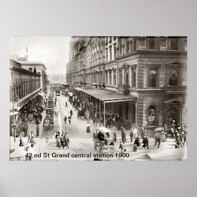 Utskrift av central station poster (Framsidan)