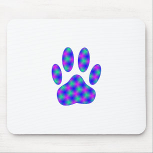 Utskrift av Cosmic Paw Musmatta