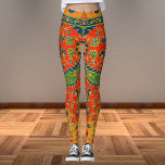Utskrift av dekorativ persisk Blommigt Leggings<br><div class="desc">Utskrift av dekorativ persisk Blommigt</div>