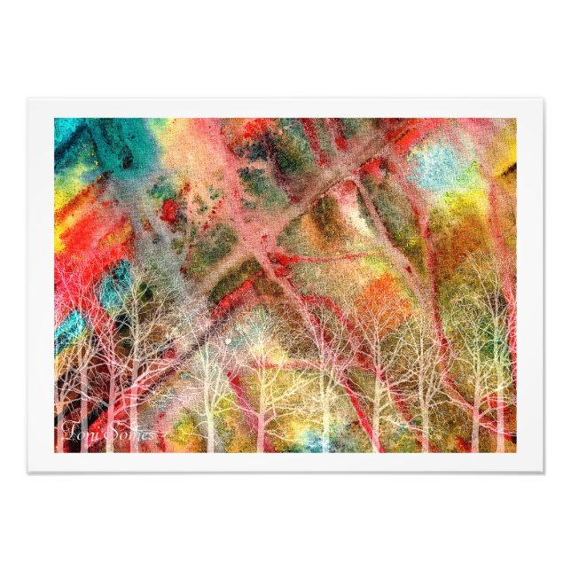 Utskrift av dekorfärg för vattenfärgsmätare fototryck (Framsidan)