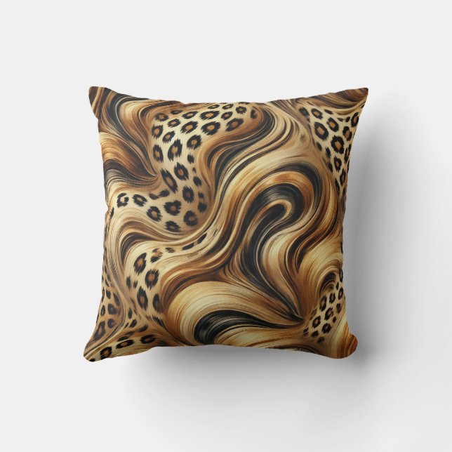 Utskrift av djurdesign kudde (Baksida)