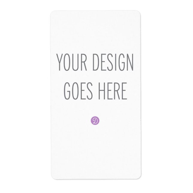 Utskrift av etikettstämpel för favoriter/presentat fraktsedel (Framsidan)