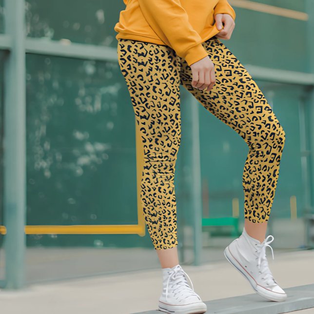 Utskrift av exotisk tiger leggings (Skapare uppladdad)