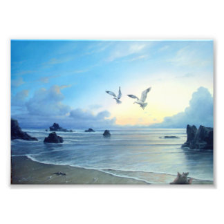 Utskrift av fack för morgontiderna fototryck