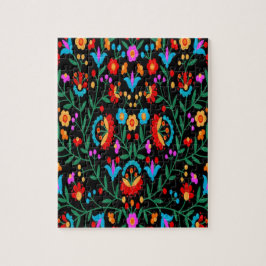 Utskrift av färgstark Blommigt Pussel