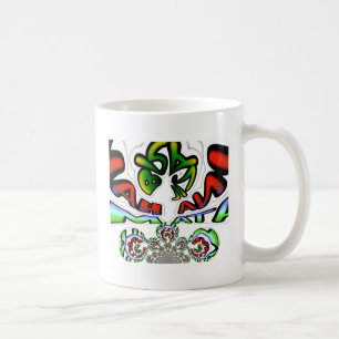 Utskrift av färgstark Hakuna Matata Graffiti Art Kaffemugg