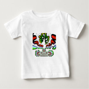 Utskrift av färgstark Hakuna Matata Graffiti Art T Shirt