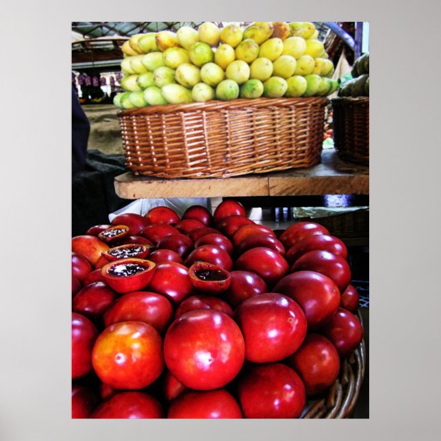 Utskrift av frukt av passion poster (Framsidan)