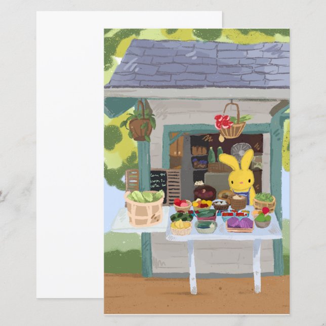 Utskrift av frukttestart (Fram/baksida)