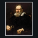 Utskrift av Galileo Galilei Art Print Poster<br><div class="desc">Skriv ut högupplösta bilder.</div>