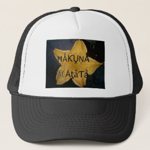 Utskrift av Golden Star Hakuna Matata Art Keps