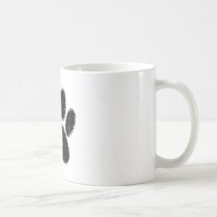 Utskrift av grova och nedtryckta Hund Kaffemugg