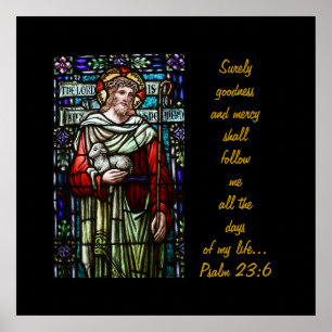 Utskrift av Guds lamm Poster