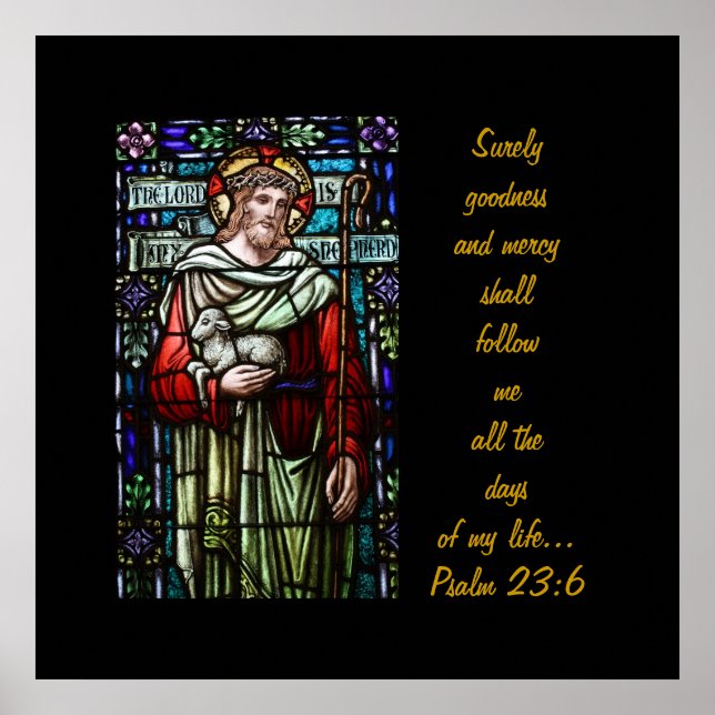 Utskrift av Guds lamm Poster (Framsidan)