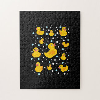 Utskrift av gummi Anka Pussel