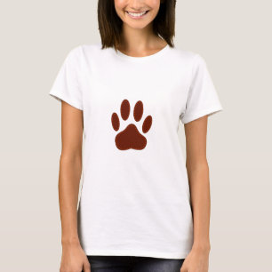 Utskrift av Hund med titlar Tee Shirt