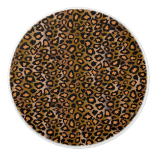 Utskrift av leoparddjur knopp
