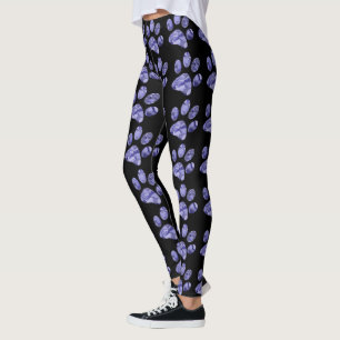 Utskrift av Lila av jämvikt Leggings