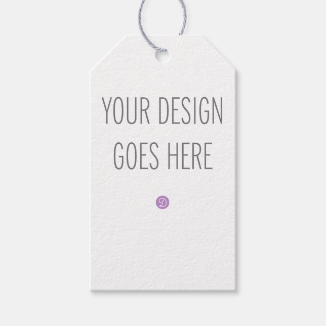 Utskrift av Märkre i Biljett-form Presentetikett (Framsidan)