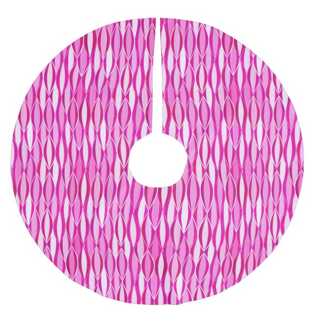 Utskrift av menyfliksområdet i mitten av århundrad julgransmatta borstad polyester (Framsidan)