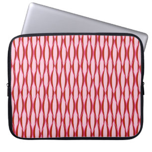Utskrift av menyfliksområdet i mitten av århundrad laptop sleeve