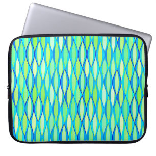 Utskrift av menyfliksområdet i mitten av århundrad laptop sleeve