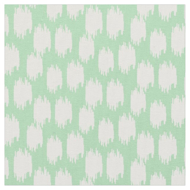 Utskrift av Mint Animal | Fabric Tyg (Närbild)