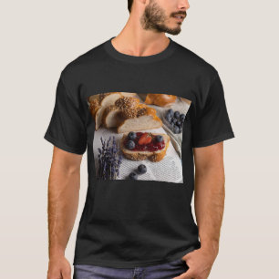 Utskrift av mjuk frukt och Sylt T Shirt