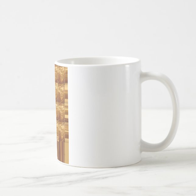 Utskrift av mönster för konstmönster för Lita Afri Kaffemugg (Höger)
