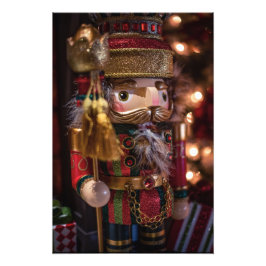 Utskrift av Nutcracker Figur-julväggen Fototryck