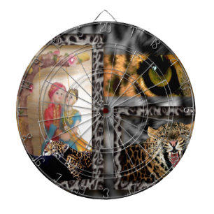 Utskrift av nyare konst och konst piltavla