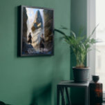 Utskrift av projektionsyta - grinden som du utform poster<br><div class="desc">Gå in i en värld där konstiga monoliter markerar kant på förbjuden vetenskap. Den här slående konsten fångar två utforskare som står framför ett kolossalt, rune-carved grind - den typ som blåser utrymme i sig själv. I det hemsökande citatet under detta står det att man varnar för prisa av denna...</div>